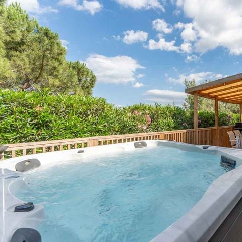 Mobilhome 6 personnes - TAOS - LUXE Jacuzzi - 3 chambres