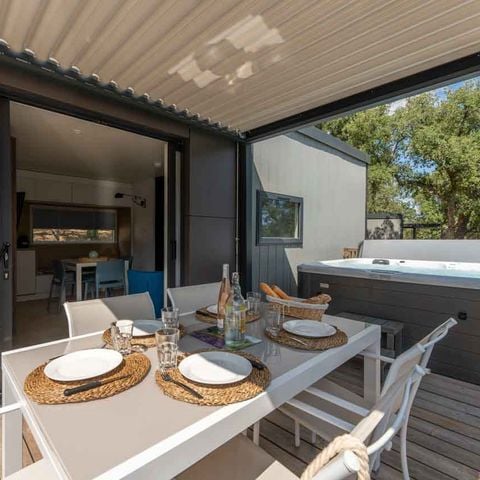 Mobile home 5 persons - TAOS LUXURY Jacuzzi 2 CH 4/5 Pers