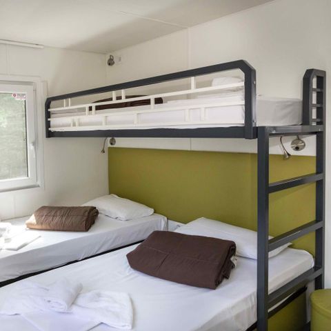 Bungalow 3 personen - Comfort, zonder keuken