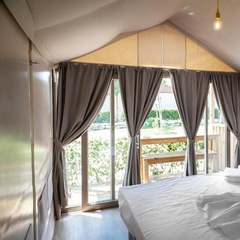 Canvas and wooden tent 2 persons - SAFARI TENT