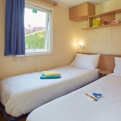 BUNGALOW 6 personnes - Mobil-home | Classic | 3 Ch. | 6 Pers. | Terrasse surélévée non couverte | Clim.