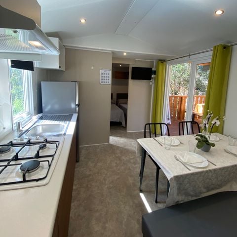 MOBILHOME 4 personnes - Superior (seaside area - bathroom italian style)