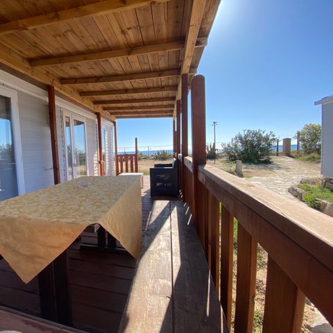 Mobile home 4 persons - Deluxe First Row - 1 Bathroom
