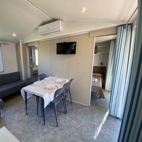 Mobile home 4 persons - Deluxe First Row - 1 Bathroom