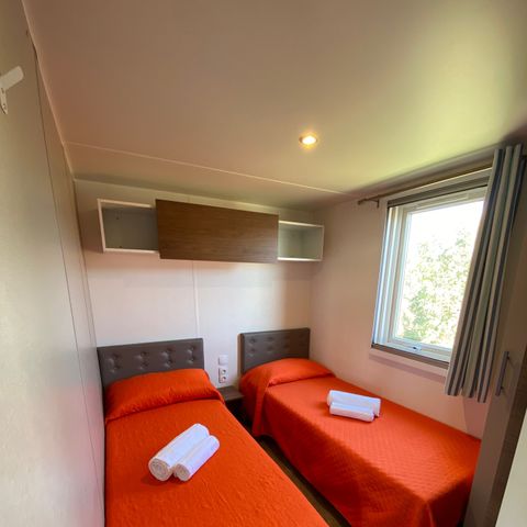 Mobile home 4 persons - Deluxe First Row - 1 Bathroom