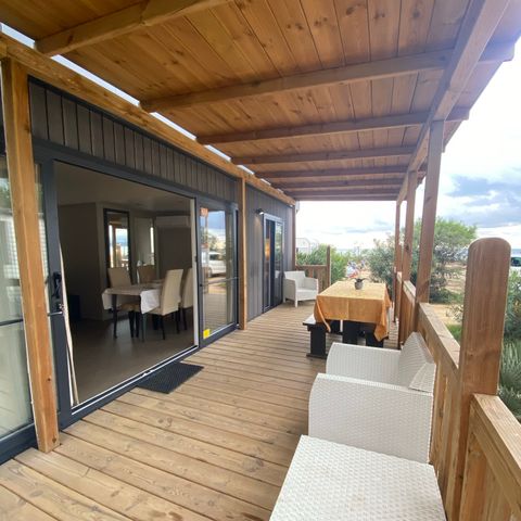 MOBILHOME 4 personas - Deluxe Primera Fila Baño Doble