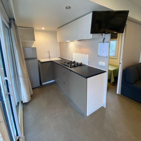 Mobile home 4 persons - Deluxe First Row Double Bath
