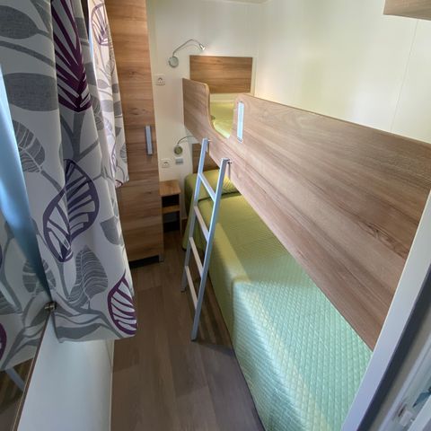 Stacaravan 6 personen - Deluxe eerste rij