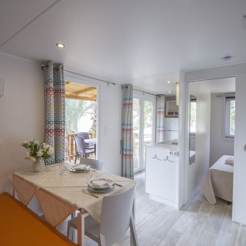 Mobilheim 6 personen - Deluxe (französisches Bad)
