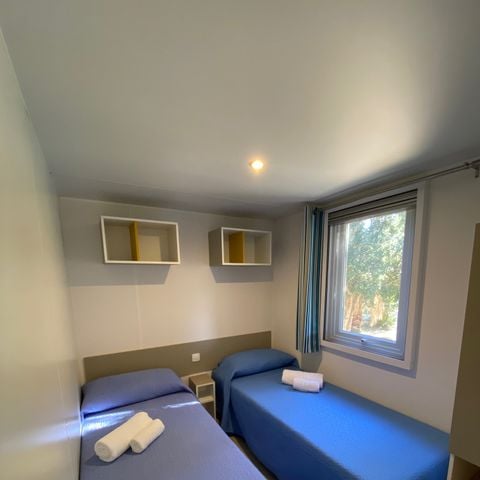 Stacaravan 6 personen - Deluxe (Italiaanse badkamer)