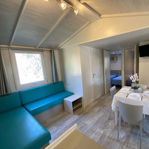 MOBILHOME 6 personas - Deluxe (baño italiano)