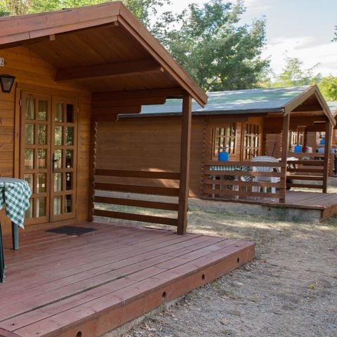 CHALET 4 personas - Cabaña de madera (sin cocina ni baño) 4 plazas