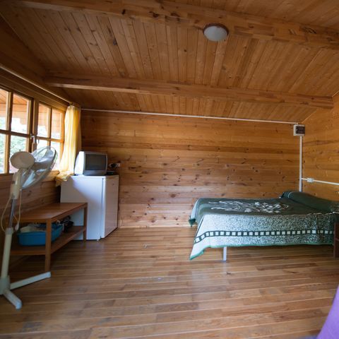 Chalet 2 Personen - Holzhütte (ohne Küche oder Bad) 2/4 Pers.