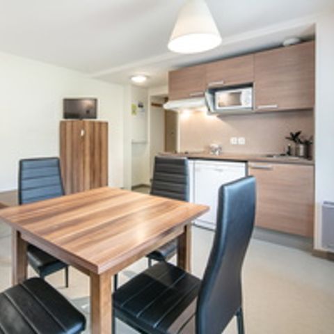 Apartement 4 Personen - 2-Zimmer-Wohnung 4 Personen - nur Velux