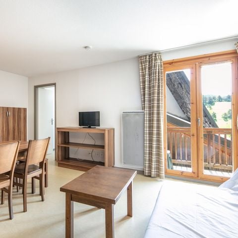 Apartement 6 Personen - 2-Zimmer-Wohnung mit Schlafecke 6 Personen