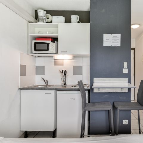 ESTUDIO 2 personas - Vista al parque