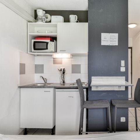 STUDIO 2 personnes - Vue parc