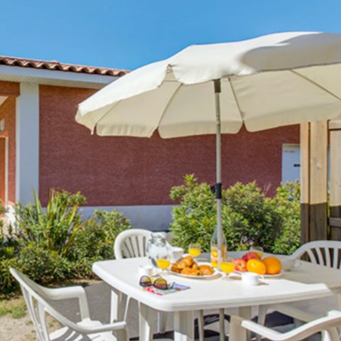 CASA 4 personas - Casa con salón y dormitorio para 4 personas