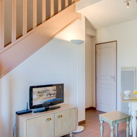 CASA 4 personas - Casa con salón y dormitorio para 4 personas