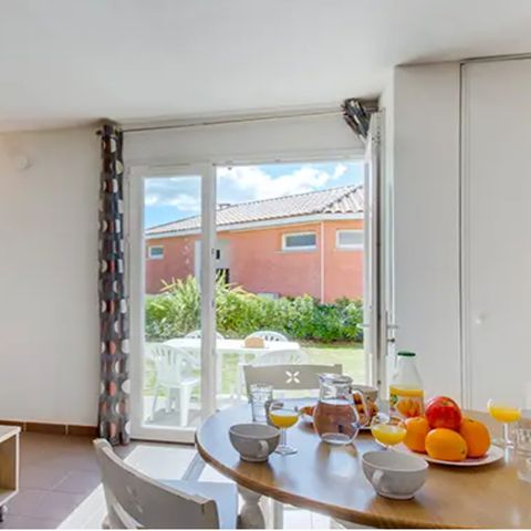 House 6 persons - 2-room house with sleeping area sleeps 6