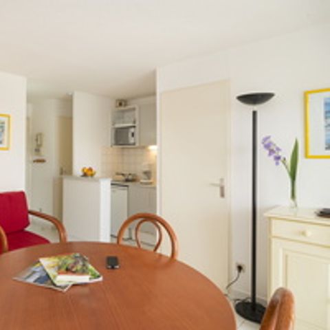 Apartement 6 Personen - 2-Zimmer-Wohnung mit Schlafecke 6 Personen
