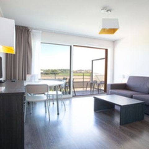 APPARTEMENT 4 personen - POLDERZICHT 33 m²