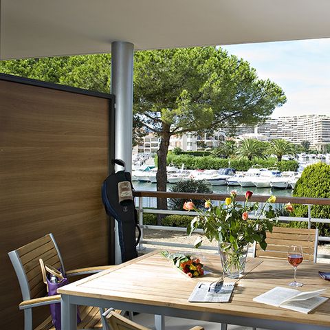 Piso 4 personas - 35 m² con terraza