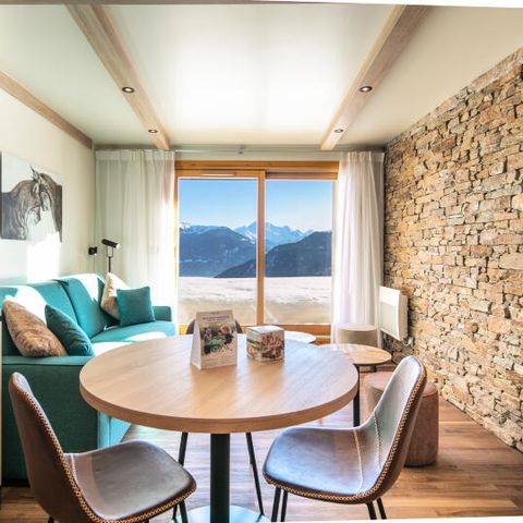 Studio 3 personen - Mit Balkon und Liegestühlen