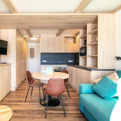 Studio 3 personen - Met balkon en ligstoelen