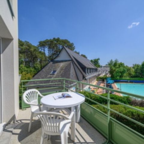 Studio 2 personen - Met balkon of terras