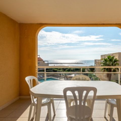 Apartement 4 Personen - Wohnung 2 Zimmer 4 Personen Meerblick