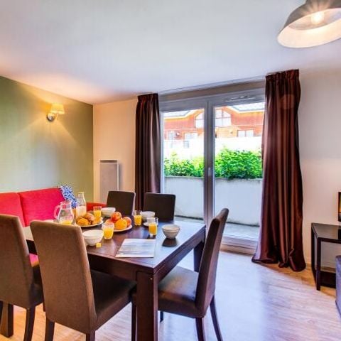 Appartement 4 personen - 2-kamer appartement met slaapgedeelte voor 4 personen