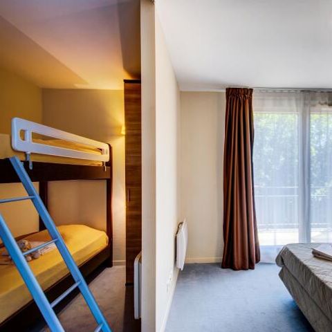 Piso 4 personas - Apartamento de 2 habitaciones con zona de dormitorio para 4 personas