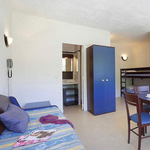 STUDIO 4 people - With sleeping area for 4 people