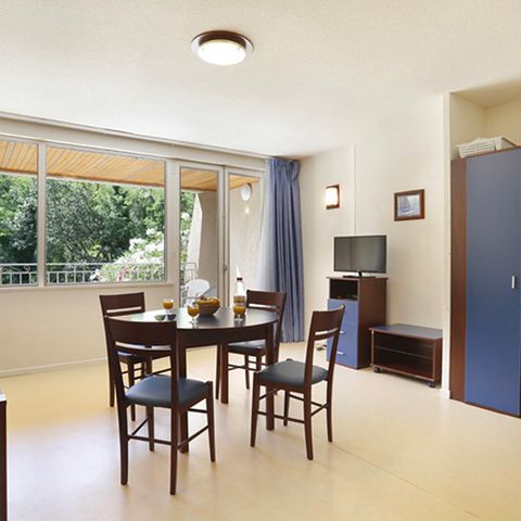 Studio 5 personen - Met slaapgedeelte voor 5 personen