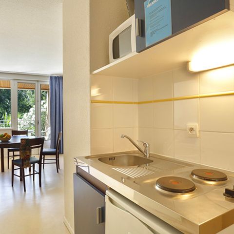 Studio 6 personen - Met slaapgedeelte voor 6 personen