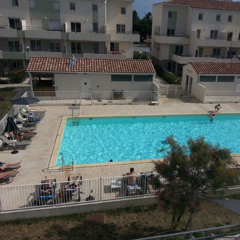 Apartement 4 Personen - 2-Zimmer-Wohnung 4 Personen klimatisiert Poolblick