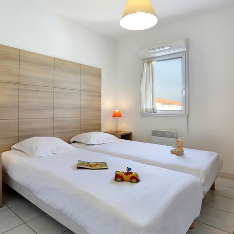 Appartement 6 personen - 3-kamer appartement voor 6 personen met airconditioning