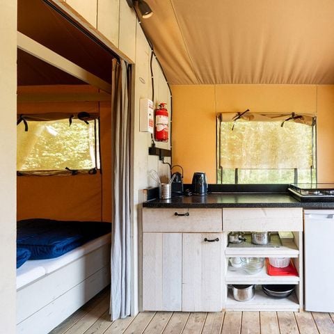 SafariZelt 5 Personen - Holz