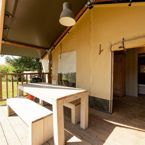 SafariZelt 5 Personen - Holz