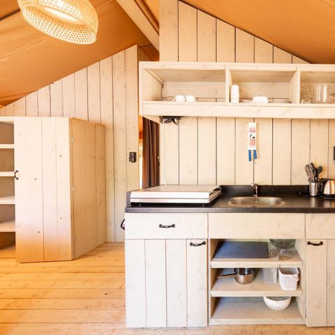 TIENDA DE LONA Y MADERA 6 personas - Nómada