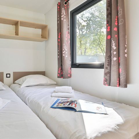 Mobile home 6 persons - Mobile-home | Comfort | 3 Bedrooms | 6 Pers. | Single terrace | TV