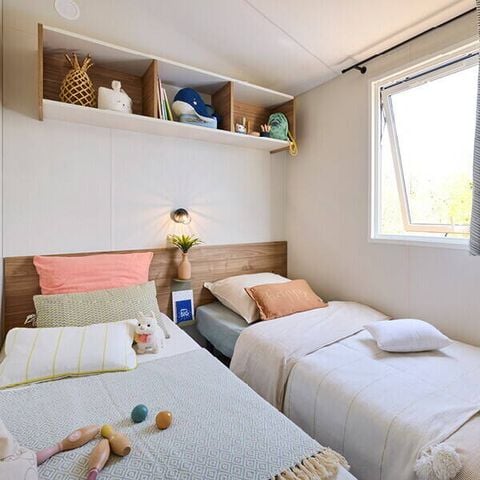 Mobilheim 6 Personen - Mobilheim | Comfort | 3 Zi. | 6 Pers. | Terrasse Lounge | Clim.