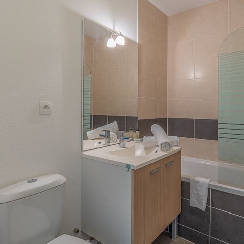 APPARTEMENT 4 personen - 2 kamers 4 personen terras