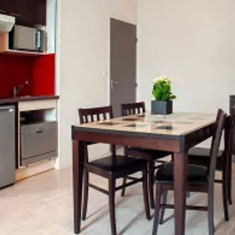 Apartement 4 Personen - 2-Zimmer-Wohnung 4 Personen - PMR
