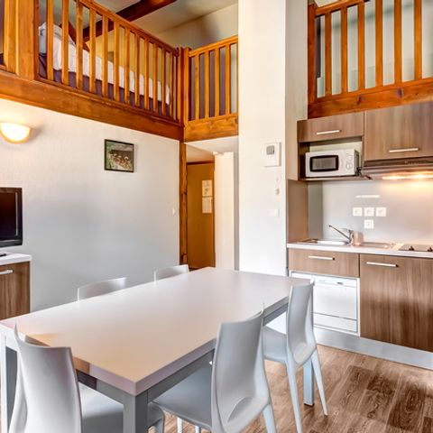 Piso 5 personas - Apartamento de 2 habitaciones con zona de dormitorio para 5 personas