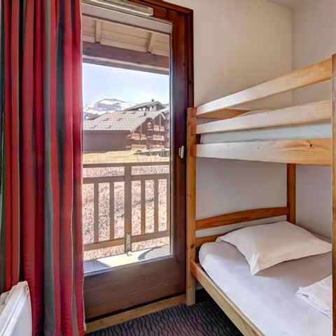 Piso 6 personas - Apartamento de 2 habitaciones con zona de dormitorio para 6 personas
