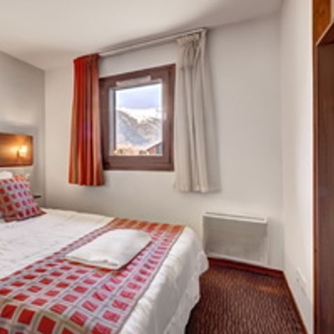 Apartement 6 Personen - 2-Zimmer-Wohnung mit Schlafecke 6 Personen