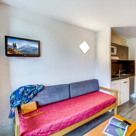 Wohnung 6 personen - 2-Zimmer-Wohnung mit Schlafecke 6 Personen