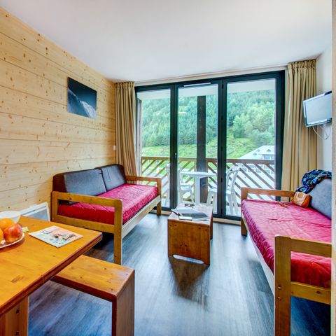 Wohnung 6 personen - 2-Zimmer-Wohnung mit Schlafecke 6 Personen